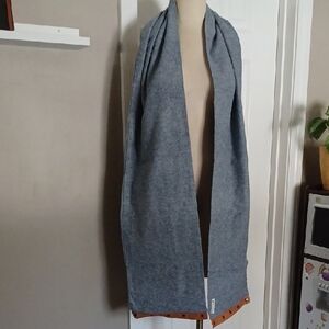 Gray and Brown Women's Scarf